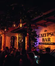The Calypso Bar vid Indigo restaurang & bar i Mariehamn.